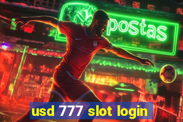 usd 777 slot login