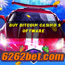 buy bitcoin casino software