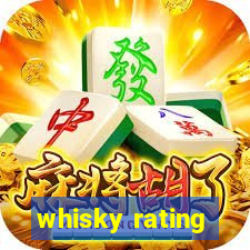 whisky rating