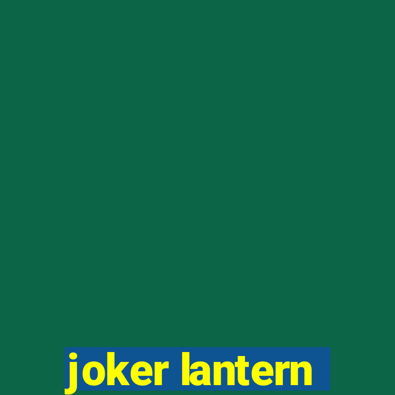 joker lantern