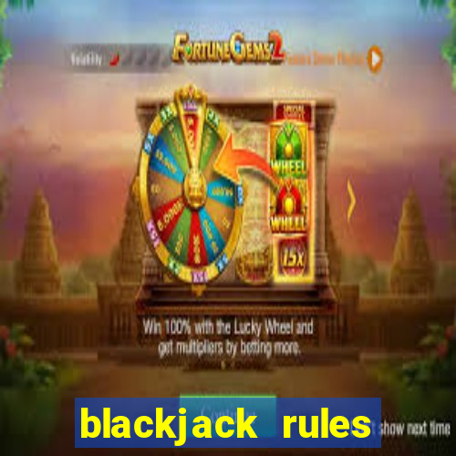 blackjack rules pick up 7