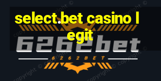 select.bet casino legit