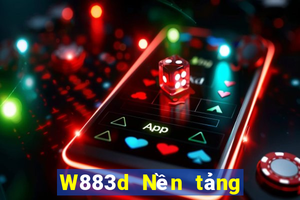 W883d Nền tảng 3d của đại phát