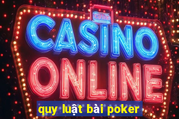 quy luật bài poker