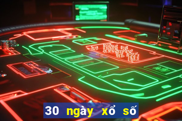 30 ngày xổ số tiền giang