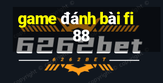 game đánh bài fi 88