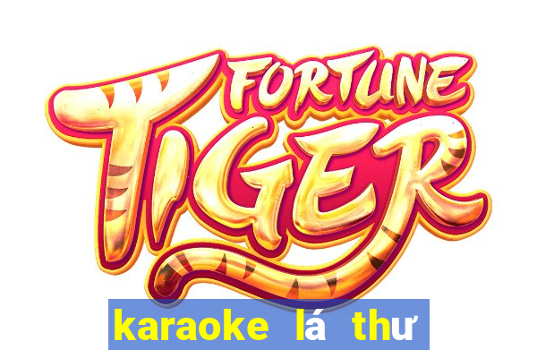 karaoke lá thư đô thị