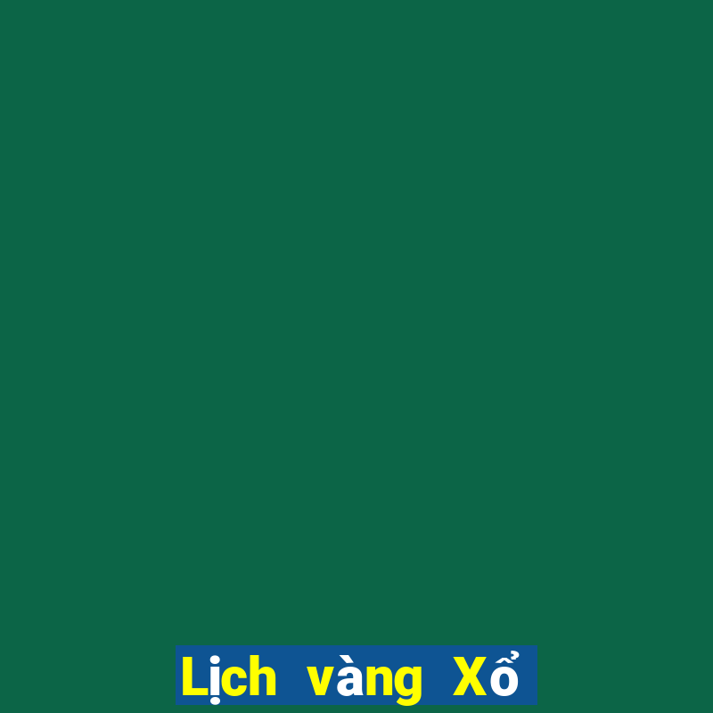 Lịch vàng Xổ số Tải về