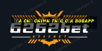 Địa chỉ chính thức của bobapp