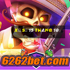 xổ số 15 tháng 10