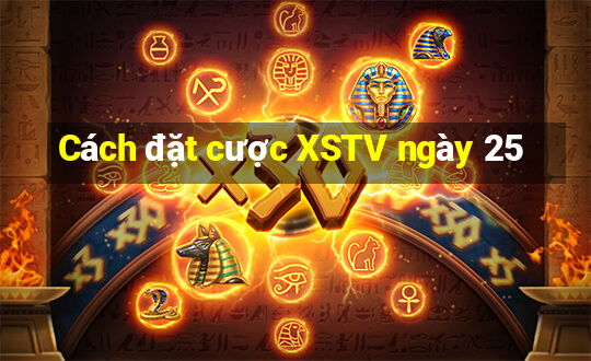 Cách đặt cược XSTV ngày 25