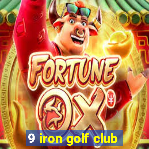 9 iron golf club