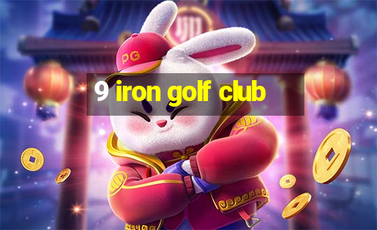 9 iron golf club