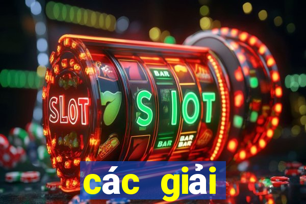 các giải thưởng của vé số