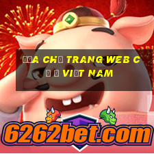 Địa chỉ trang web cũ ở Việt nam