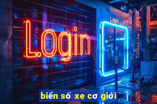 biển số xe cơ giới