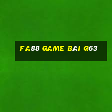 Fa88 Game Bài G63