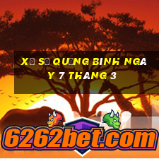 xổ số quảng bình ngày 7 tháng 3