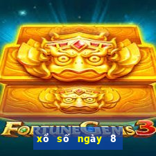 xổ số ngày 8 tháng 9