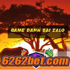 game danh bai zalo