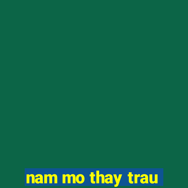 nam mo thay trau