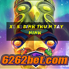 xổ số bình thuận tây ninh