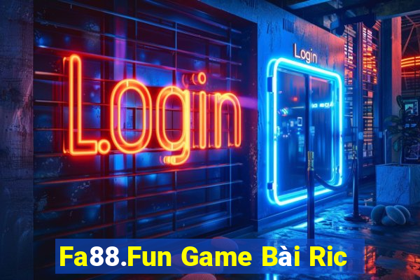 Fa88.Fun Game Bài Ric