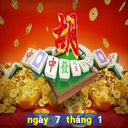 ngày 7 tháng 1 xổ số tiền giang