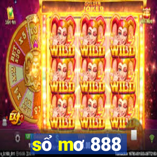 sổ mơ 888