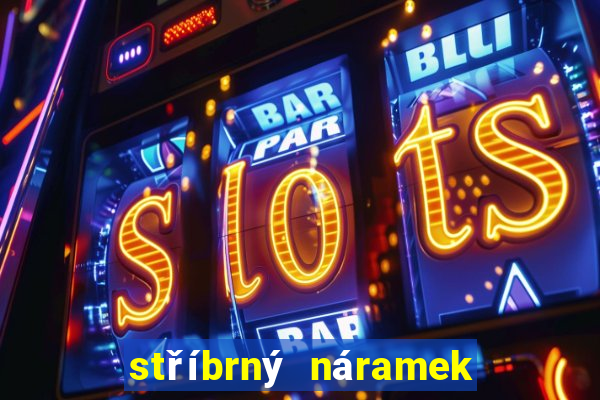 stříbrný náramek na nohu