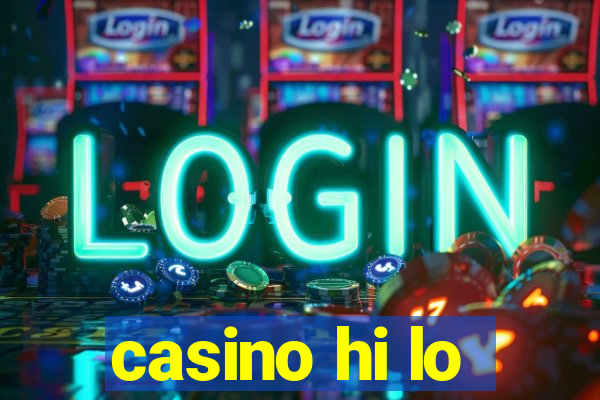 casino hi lo