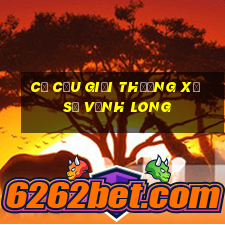 cơ cấu giải thưởng xổ số vĩnh long