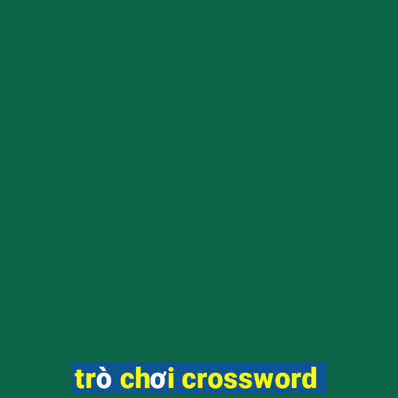 trò chơi crossword