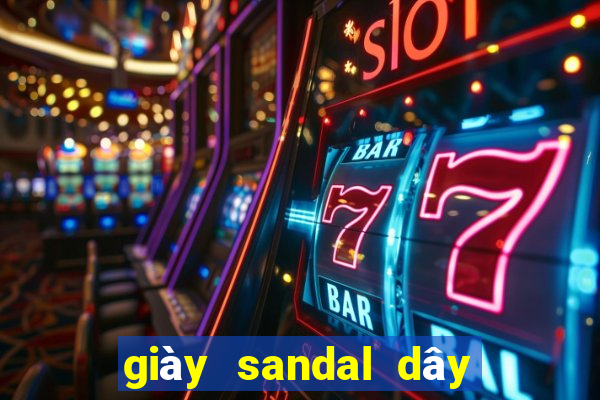 giày sandal dây nữ đế bệt