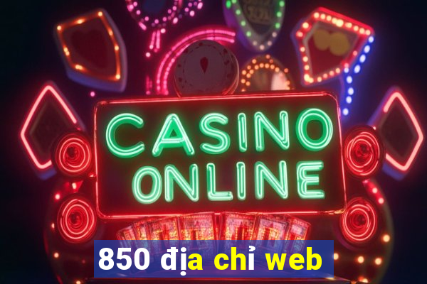 850 địa chỉ web