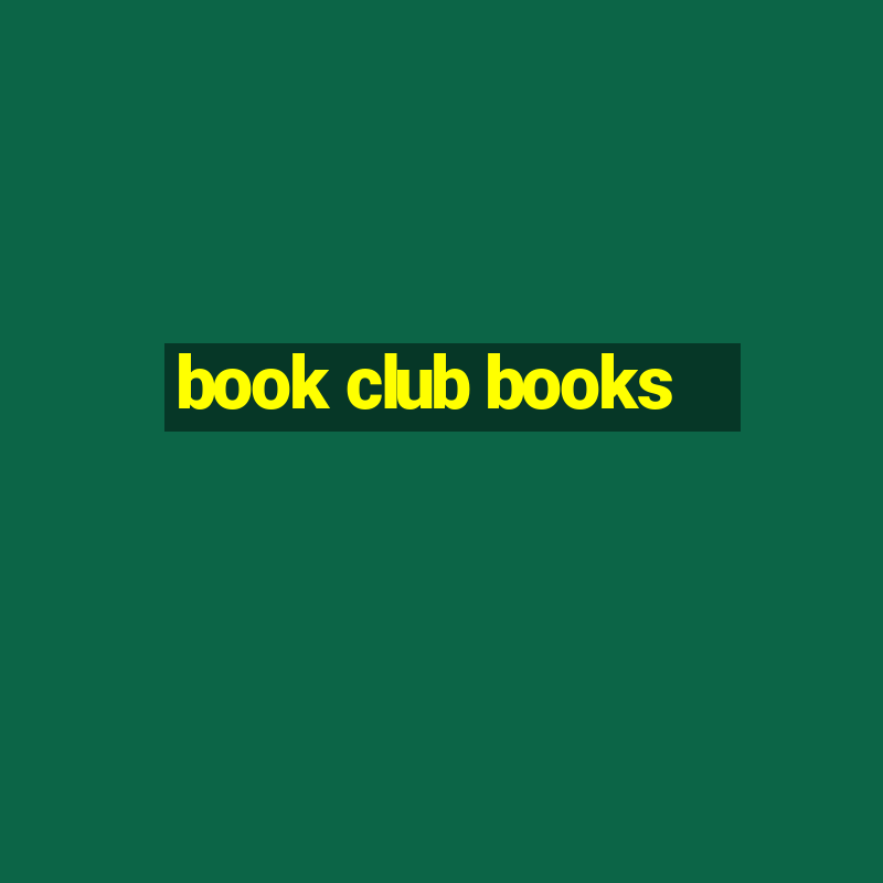 book club books