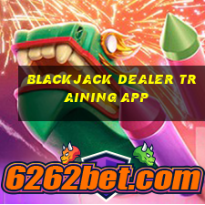 blackjack dealer training app