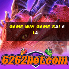 Game Win Game Bài 6 Lá