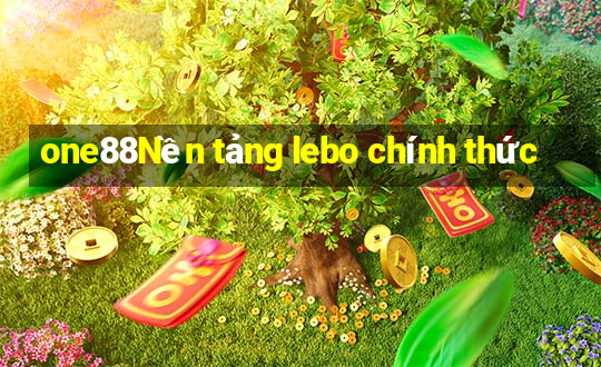 one88Nền tảng lebo chính thức