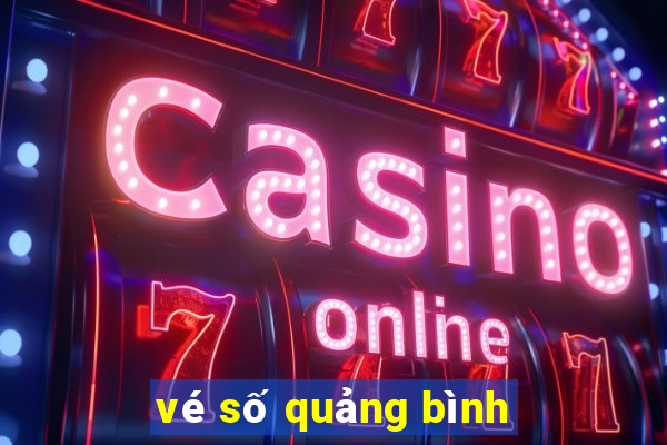 vé số quảng bình