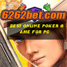 best online poker game for pc