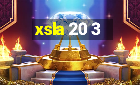 xsla 20 3