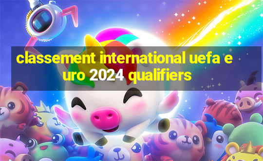 classement international uefa euro 2024 qualifiers