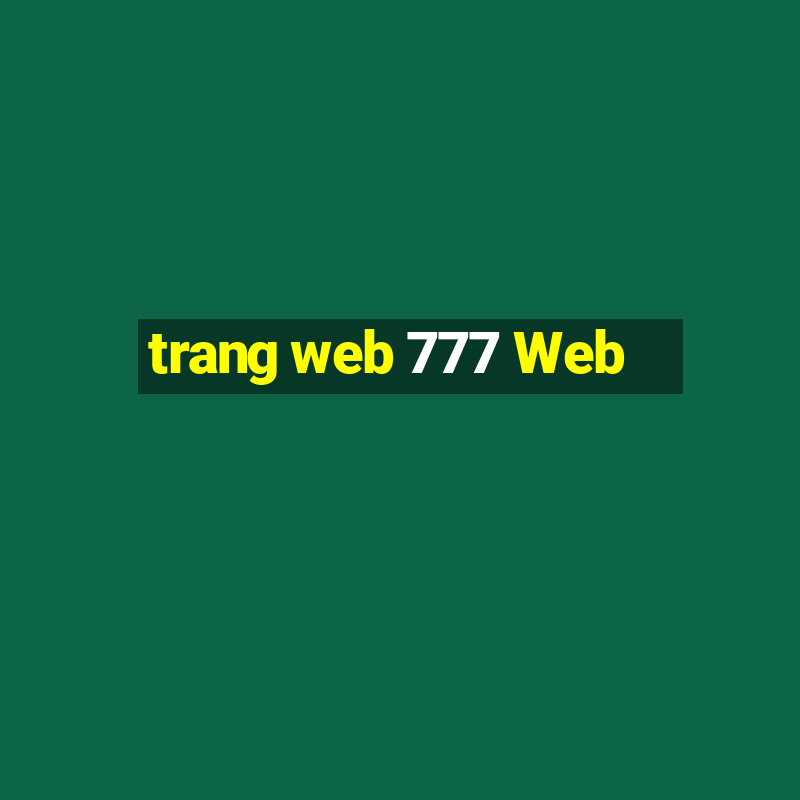 trang web 777 Web