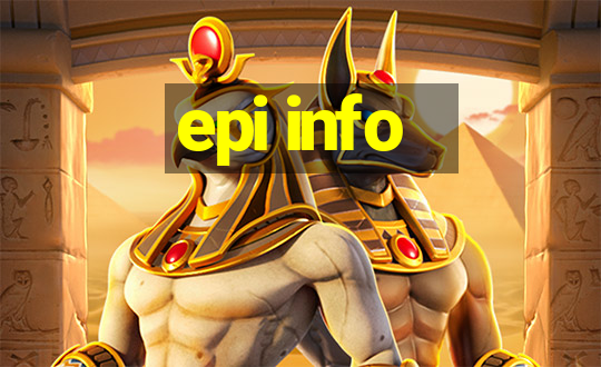 epi info