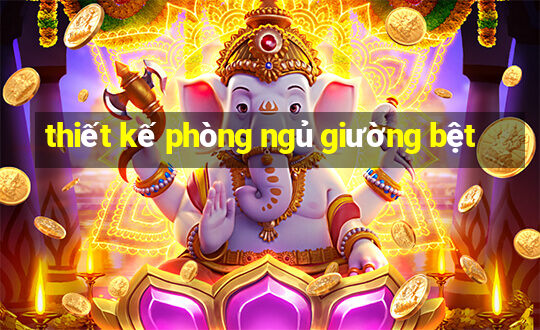 thiết kế phòng ngủ giường bệt