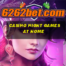 casino night games at home