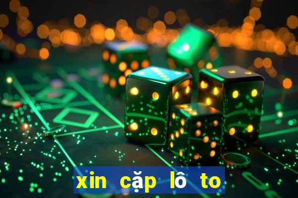 xin cặp lô to xổ số cần thơ