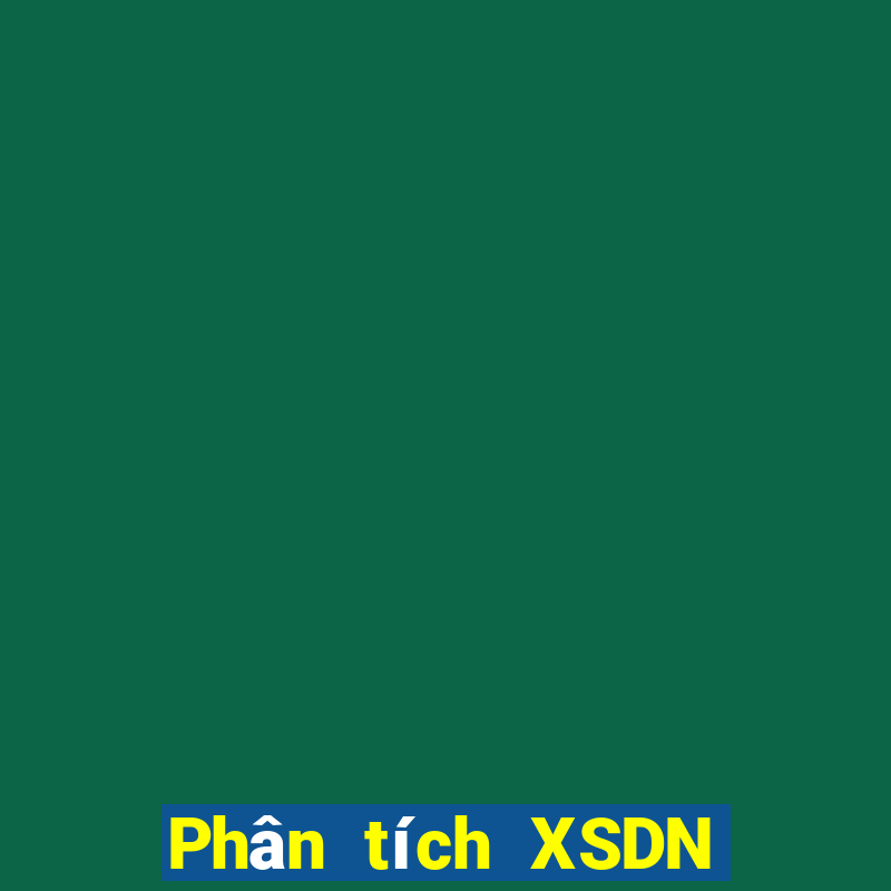 Phân tích XSDN Thứ 3