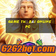 game thẻ bài online pc